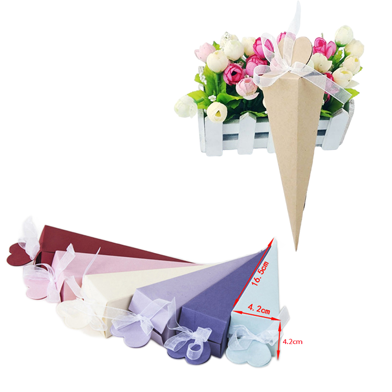 Plant Parent Gifts - 10/20/50Pcs Ice Cream Cone Wedding Candy