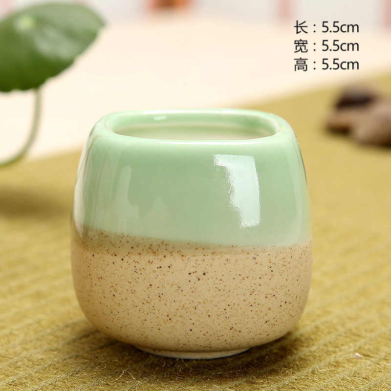 Mini Jelly Shape Cartoon Ceram - Cactus Mix Pot recension och pris