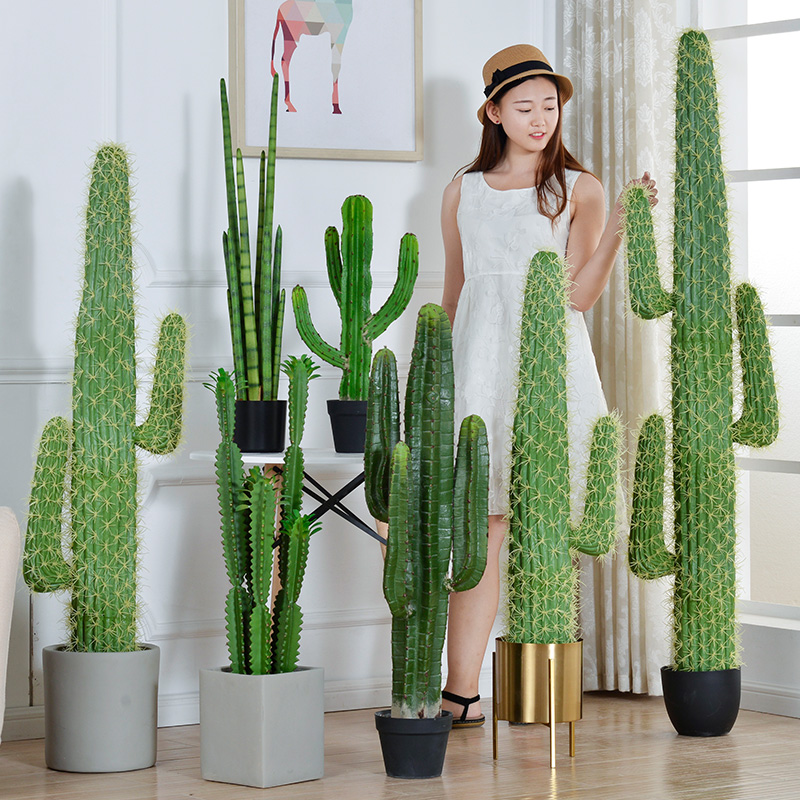 Artificial Green Fairy Column  - Cactus Mix Pot recension och pris