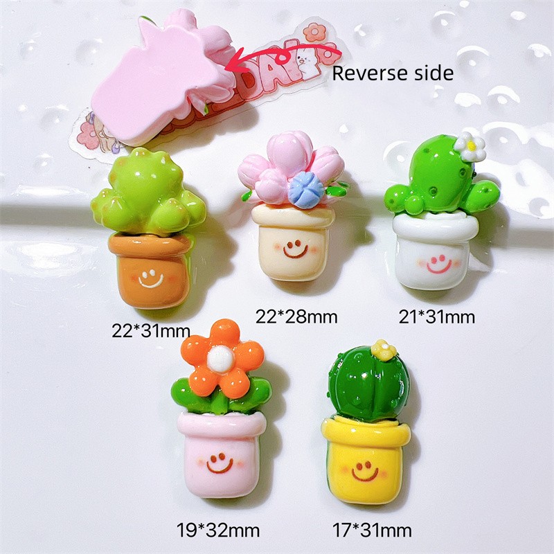 10Pcs Kawaii Cactus Flower Pot - Cactus Mix Pot recension och pris
