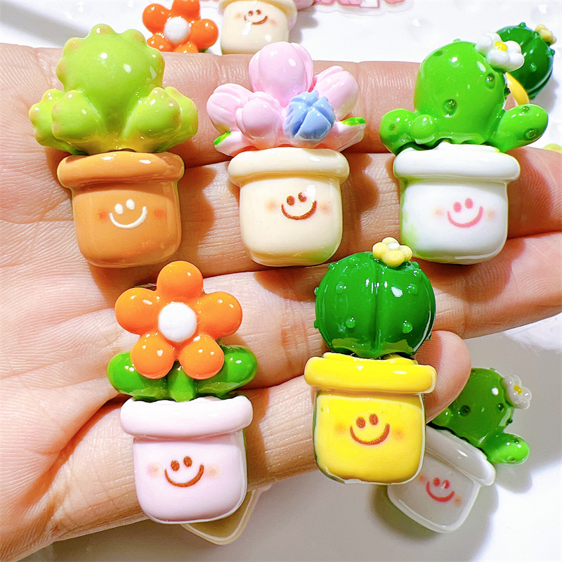 10Pcs Kawaii Cactus Flower Pot - Cactus Mix Pot recension och pris