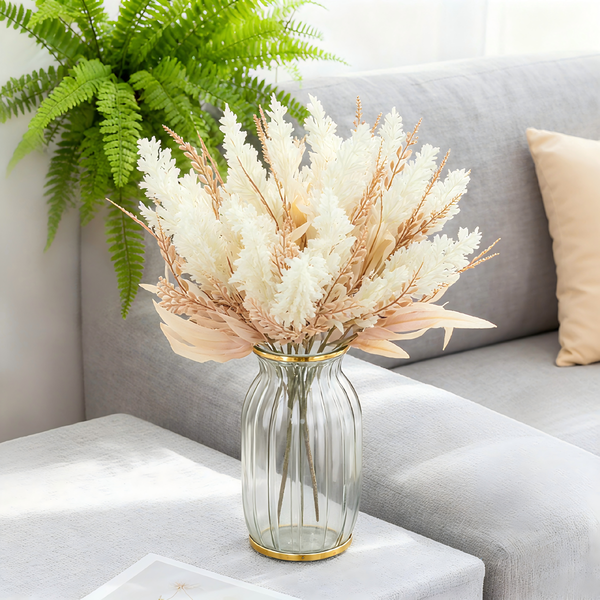 Artificial Plant Reed Festival - Plant Parent Gifts recension och pris
