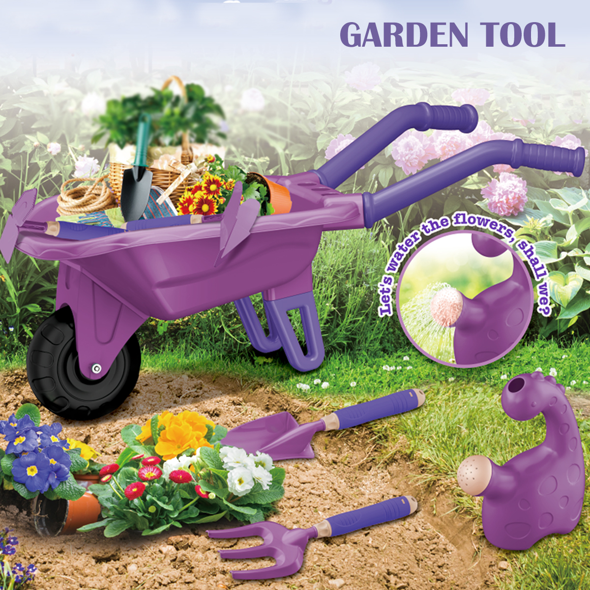 Gardening Tool Set Toys for ki - Plant Parent Gifts recension och pris
