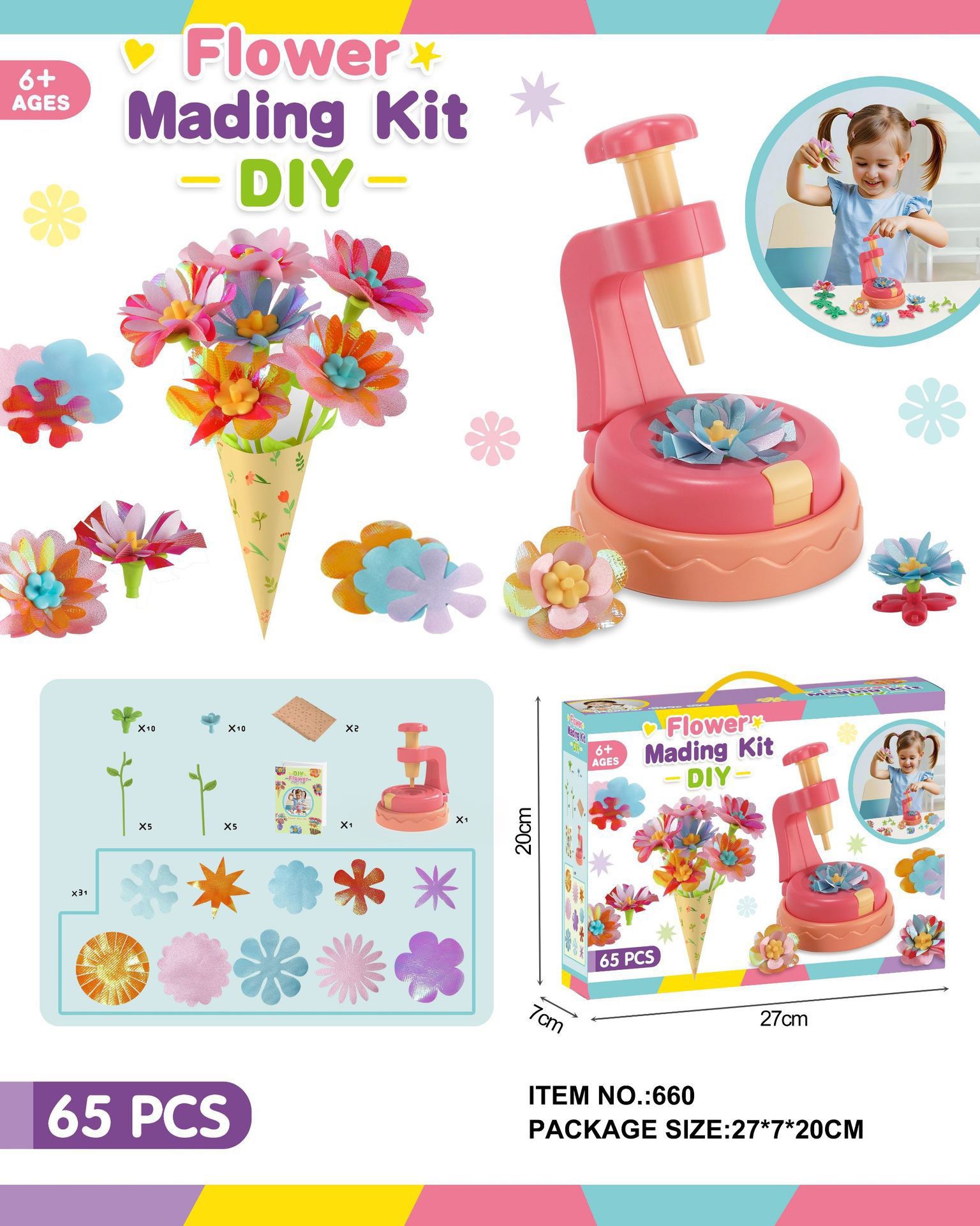 Flower Bouquets Toys Handmade  - Plant Parent Gifts recension och pris