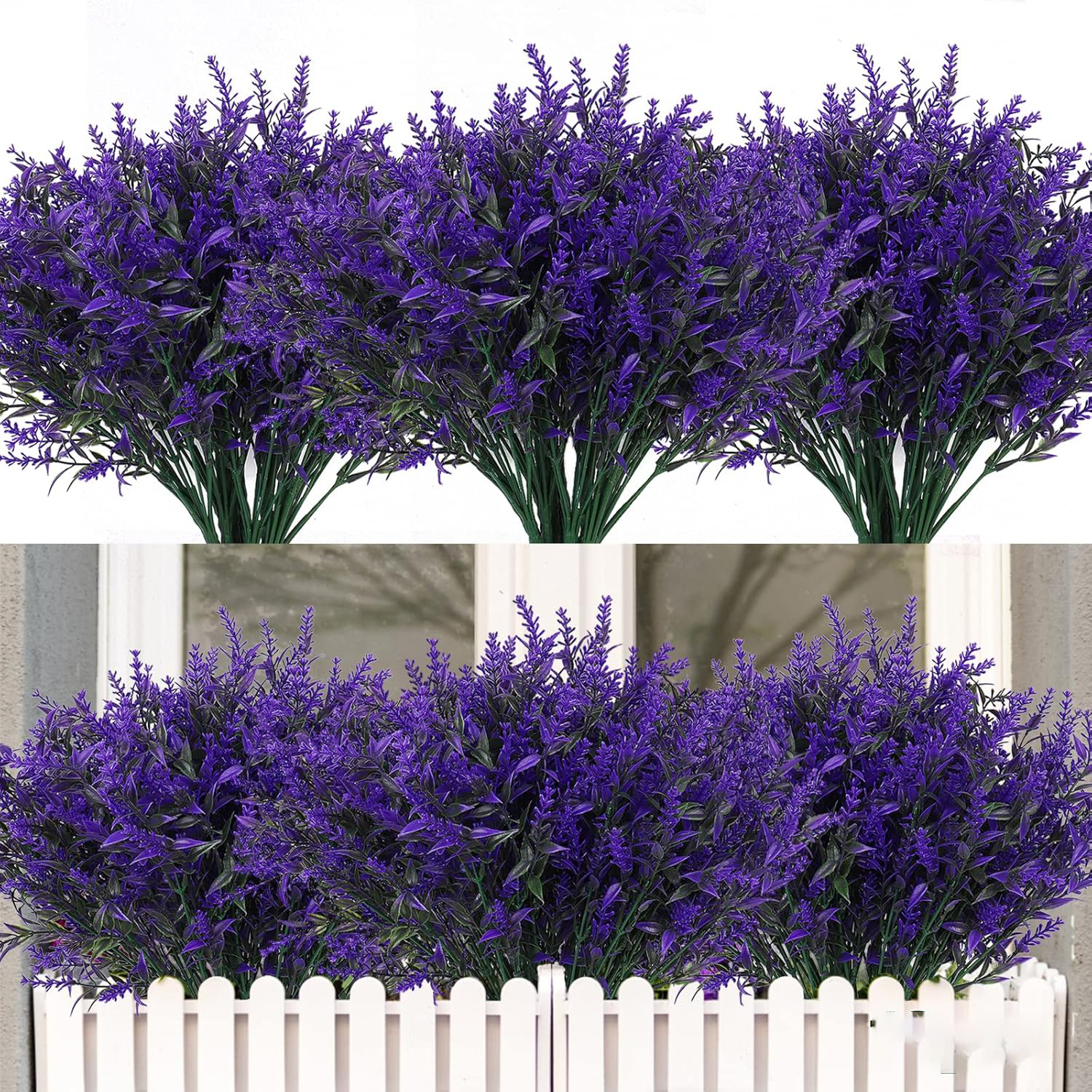 Artificial Flowers Plastic Lav - Plant Parent Gifts recension och pris