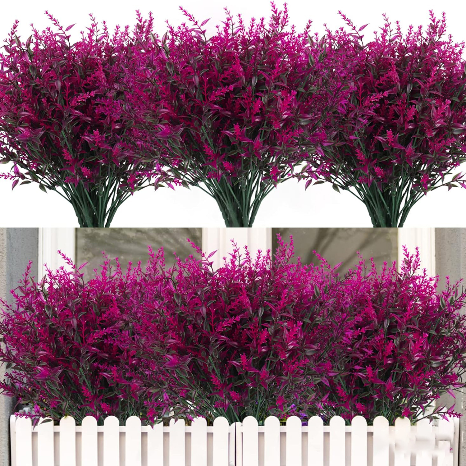 Artificial Flowers Plastic Lav - Plant Parent Gifts recension och pris