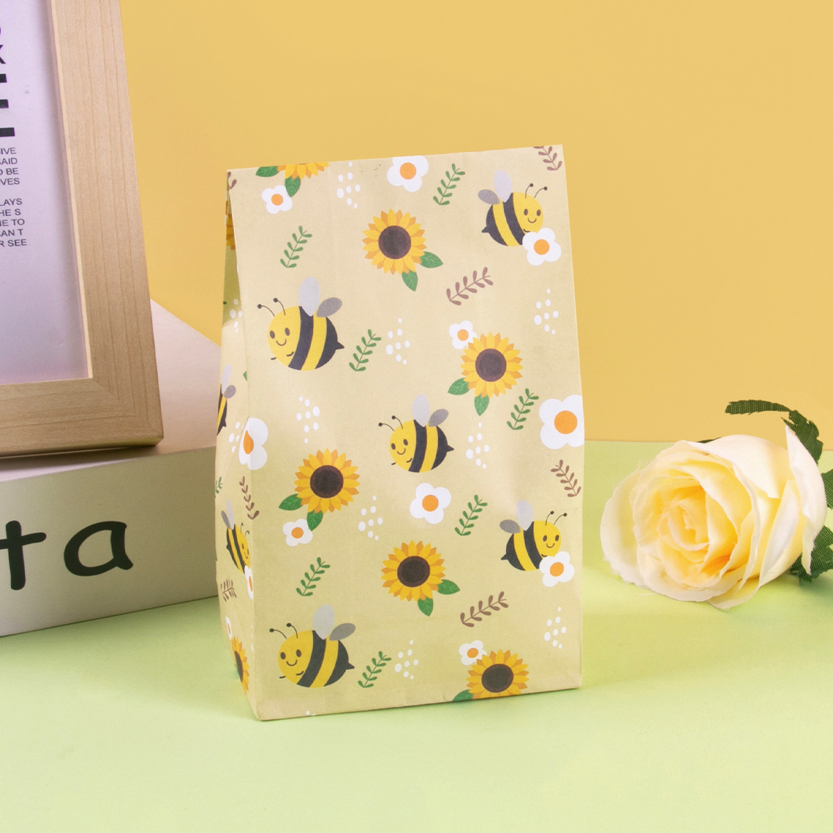 10/20pcs Yellow Bee Gift Bag C - Plant Parent Gifts recension och pris