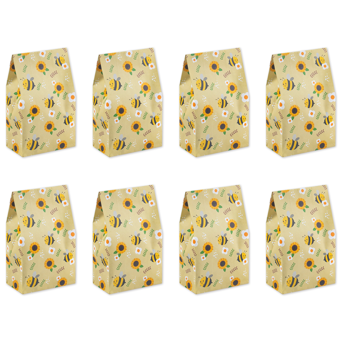 10/20pcs Yellow Bee Gift Bag C - Plant Parent Gifts recension och pris