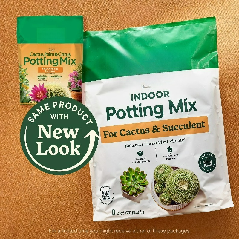 (2 pack)  Indoor Potting Mix f - Cactus Mix Pot recension och pris